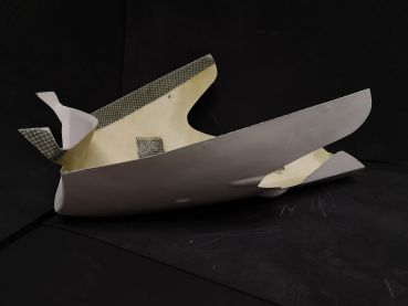 Yamaha YZF 750R 1995-1997 Sebimoto Rennverkleidung 2 teilig. +  Höcker geschlossen für Moosgummi racing Fairing 2 parts + tailsection close for foam rubber