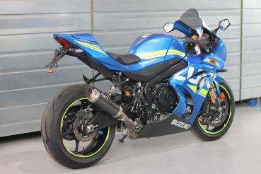 MG Biketec Fußrastenanlage Suzuki GSX-R1000 ab 2017 mit ABE, gültig in D - A - CH