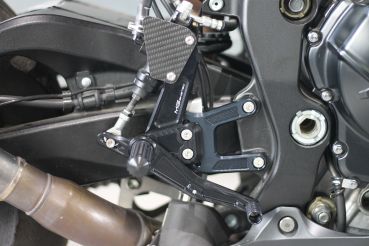 MG Biketec Fußrastenanlage Suzuki GSX-R1000 ab 2017 mit ABE, gültig in D - A - CH