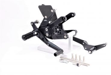 MG BIKETEC Rennsport-Fussrastenanlage / Rastenanlage / Fußrastenanlage ohne ABE für Honda CBR 1000 RR-R Fireblade (SP) ab 2020