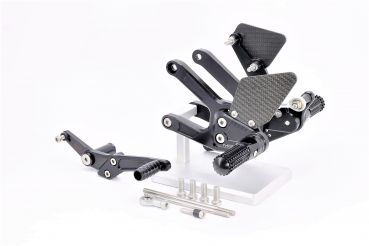 MG BIKETEC Sportfussrastenanlage / Rastenanlage / Fußrastenanlage mit ABE, gültig in D - A - CH für Honda CBR 1000RR-R Fireblade SP ab 2020
