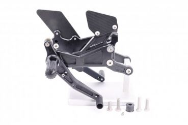 MG BIKETEC Rennsport-Fussrastenanlage / Rastenanlage / Fußrastenanlage ohne ABE für DUCATI Panigale V4 S ab 2021