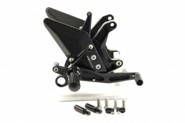 MG Biketec Rennsport-Fussrastenanlage ohne ABE für  KTM 1390 Super Duke R / EVO ab 2024