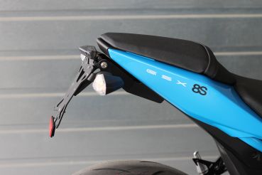 Preview: MG Biketec Kurzer Kennzeichenhalter Suzuki GSX-8 R | S 2023-