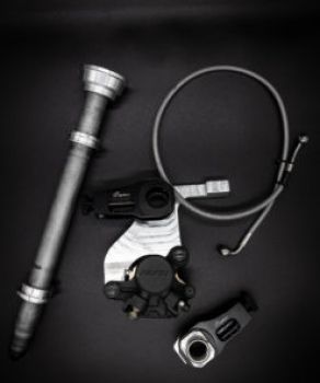 Preview: RMP- Schnellwechselsystem Hinterrad (OEM Bremssattelhalter Version) Yamaha R6 RJ11/15