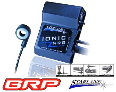 Starlane Schaltautomat Quickshifter IONIC für Aprilia RSV 4 ab 2009 mit Plug-In Adapter mit dynamischer Unterbrechungszeit with plug-in adapter