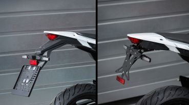 MG Biketec Kurzer Kennzeichenhalter KTM 125 | 390 Enduro / SMC-R 2025- | 390 Adventure R|X 2025-
