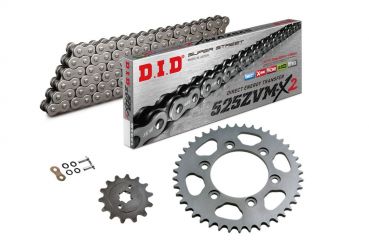DID Kettensatz mit 525ZVM-X2 Kette, Farbe standard, für BMW M1000R, Modelljahr 2022-