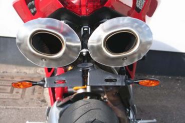R&G Racing Kennzeichenhalter mit Blinker Ducati 848 1098 1198 licence plate holder