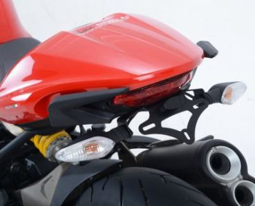 R&G Racing Kennzeichenhalter Ducati Monster 821 2014 bis 2017 und 1200 2014 bis 2016 licence plate holder