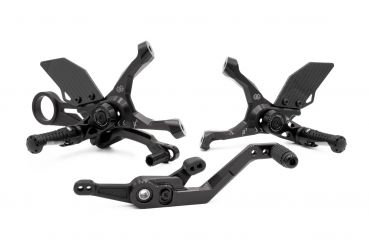 GILLES Fußrastenanlage MUE2 für BMW S 1000 RR/BMW M 1000 RR   (2025 - ) mit ABE