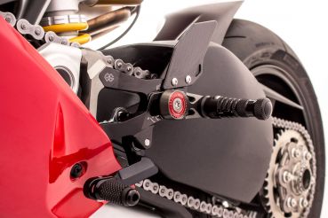 GILLES MUE2 Fußrastenanlage für Ducati Panigale V4 /V4 R / S / SP2, 2018-   (MUE2-D01)