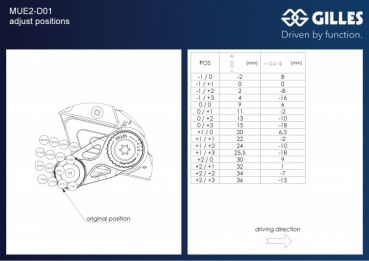 Fußrastenanlage Gilles Tooling MUE2 für Ducati Panigale V4/S/SP2 (2021-2024)