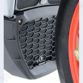 Aprilia RSV 4 RF RR und Tuono V4 1100 Factory RR ab 2015 R&G Kühlergitter Ölkühler radiator guard oil cooler