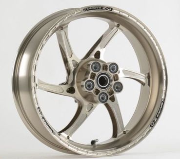 OZ Gass RS-A Aluminium Satz in titanfarben für Kawasaki ZX10R Ninja, 2011-2015