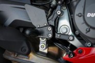 MG Biketech Sportfußrastenanlage / Fußrastenanlage / Fußrastenanlage mit ABE, gültig in D - A - CH für  Ducati Panigale V2/V2S ab 2025