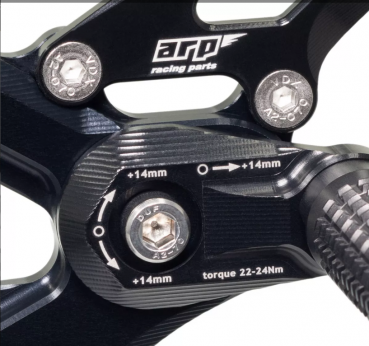 Fussrastenanlage ARP für Yamaha YZF 1000 R1 2015-2019 RN32  RX-Serie