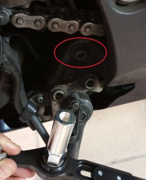 Fußrastenanlage ARP Racing für Yamaha YZF 600 R6 2003-2005 RJ05 RJ09