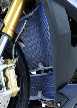 BMW S 1000 R 2014 bis 2016 R&G Kühlergitter Dunkelblau Wasserkühler water radiator grilles Dark Blue