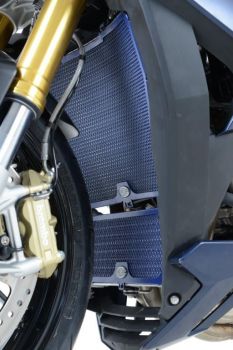 BMW S 1000 R 2014 bis 2016 R&G Kühlergitter Dunkelblau Wasserkühler water radiator grilles Dark Blue