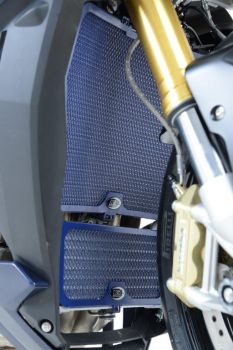 BMW S 1000 R 2014 bis 2016 R&G Kühlergitter Dunkelblau Wasserkühler water radiator grilles Dark Blue