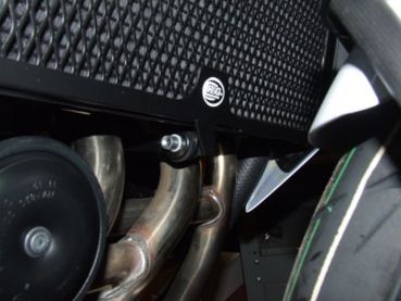 Kawasaki Z 1000 2010 bis 2013 uns SX ab 2013 R&G Kühlergitter Wasserkühler schwarz water radiator grilles black
