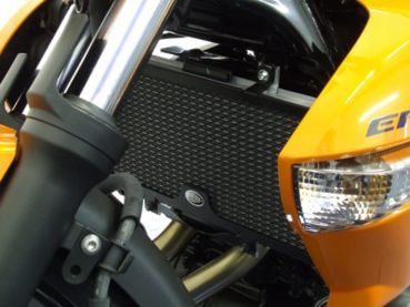 R&G Racing Kühlergitter Wasserkühler Kawasaki ER-6 2009-2011 schwarz water radiator grilles black