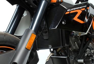 KTM 990 SMT alle Baujahre R&G Kühlergitter Wasserkühler schwarz oder orange water radiator grilles black or orange