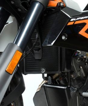 KTM 990 SM und SMR ab 2008 R&G Kühlergitter Wasserkühler schwarz oder orang water radiator grilles black or orange