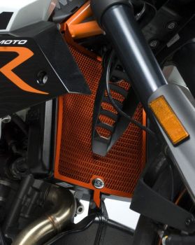 KTM 990 SM und SMR ab 2008 R&G Kühlergitter Wasserkühler schwarz oder orang water radiator grilles black or orange