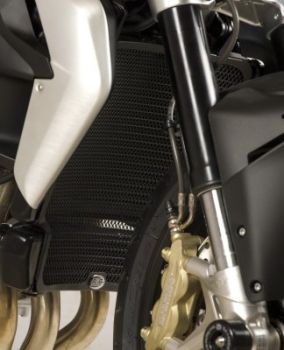 MV Agusta 675 und 800 2013 bis 2016 R&G Kühlergitter Wasserkühler & Öl schwarz Water cooler & oil black