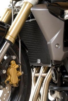 Triumph Street Triple 675 und 675 R ab 2013 R&G Kühlergitter Wasserkühler schwarz oder silber water radiator grilles black or silver