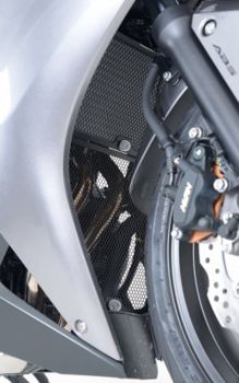 Honda CBR 500 R ab 2013 und CB 500 F ab 2019- R&G Kühlergitter Wasserkühler schwarz water radiator grilles black