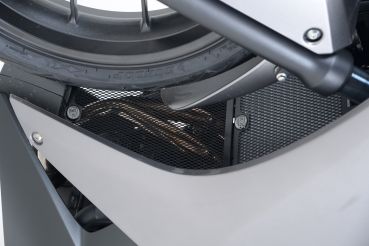 Honda CBR 500 R ab 2013 und CB 500 F ab 2019- R&G Kühlergitter Wasserkühler schwarz water radiator grilles black