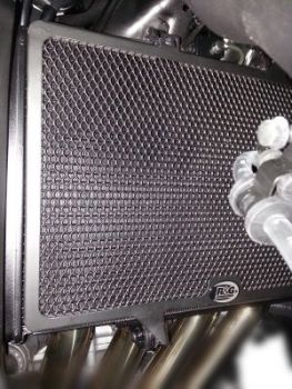 Honda CB und CBR 650F ab 2014 CB 650R und CBR 650 R ab 2019- R&G Kühlergitter Wasserkühler schwarz water radiator grilles black