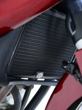 Honda NT 700 V Deauville 2006 bis 2010 R&G Kühlergitter Wasserkühler schwarz water radiator grilles black
