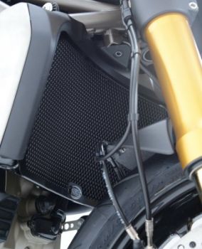 Ducati Monster 821 ab 2014 und Supersport ab 2017 R&G Kühlergitter Kühlerschutz schwarz oder silber radiator grille black or silver