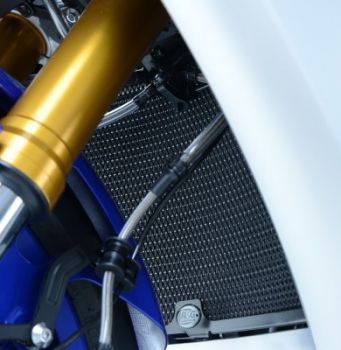 Yamaha YZF R1 R1 M 2015-2019 und MT-10 ab 2016 R&G Kühlergitter Wasserkühler schwarz oder silber water radiator grilles black or silver