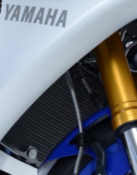 Yamaha YZF R1 R1 M 2015-2019 und MT-10 ab 2016 R&G Kühlergitter Wasserkühler schwarz oder silber water radiator grilles black or silver