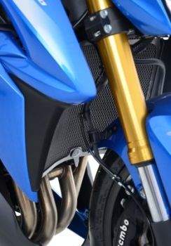 Suzuki GSX-S 1000 und FA ab 2015 R&G Kühlergitter Wasserkühler schwarz oder silber water radiator grilles black or silver