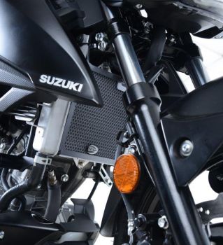 Suzuki GSX-S 125 und GSX-R ab 2017 R&G Kühlergitter Wasserkühler schwarz oder silber water radiator grilles black or silver