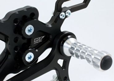 ARP Racing Fussrastenanlage Kawasaki ZX 6R Ninja 2019 2020 fußrasten ZX-6R 2019 Rear set