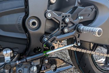 ARP Racing Fussrastenanlage Kawasaki ZX 6R Ninja 2019 2020 fußrasten ZX-6R 2019 Rear set