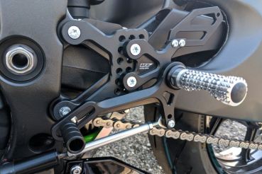 ARP Racing Fussrastenanlage Kawasaki ZX 6R Ninja 2019 2020 fußrasten ZX-6R 2019 Rear set
