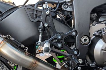 ARP Racing Fussrastenanlage Kawasaki ZX 6R Ninja 2019 2020 fußrasten ZX-6R 2019 Rear set