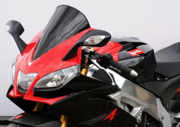 MRA Aprilia RSV 4 / RS4 125 -  Racingscheibe "R" 2009-2014  klar, rauchgrau oder schwarz    - Racing windshield