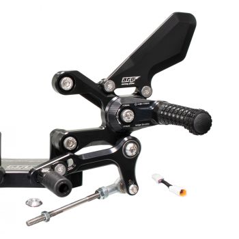 Fußrastenanlage ARP Aprilia RSV4 1000 RR/RF (18-20) Umkehrschaltung
