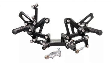 ARP Racing Fussrastenanlage Kawasaki ZX 10R Ninja 2016-2022 umgekehrte Schaltung Rear set reverse shifting