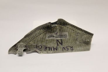 Aprilia RSV 1000 Mille 2001-2003 Sebimoto Höcker Rahmenschutz links Kohle-Kevlar frame protection for tail left side
