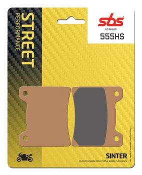 Bremsbelag SBS 555HS Streetexcel Sintermetall